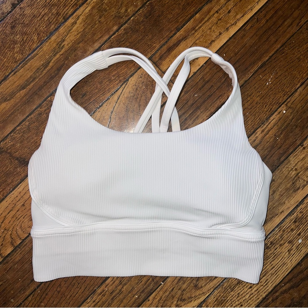 Lululemon Ribbed Energy Bra Long Line